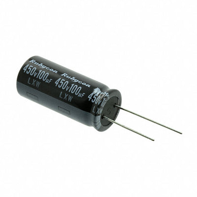 450LXW100MEFR16X35 by Rubycon - ALUMIN CAP 100UF 20% 450V RADIAL