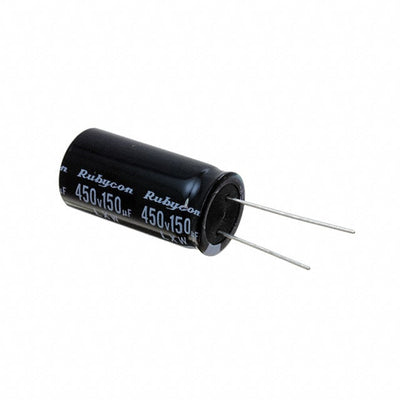 450LXW150MEFR18X35 by Rubycon - ALUMIN CAP 150UF 20% 450V RADIAL
