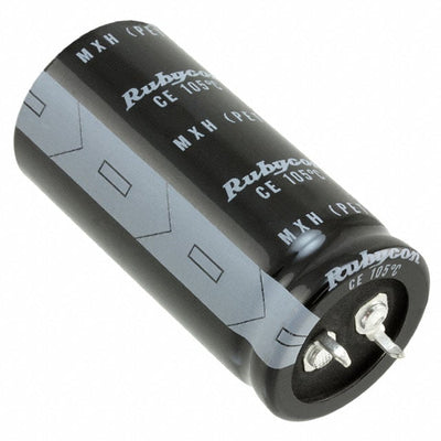 400MXH470MEFCSN25X50 by Rubycon - ALUMIN CAP 470UF 20% 400V SNAP