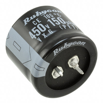 400VXG82MEFC22X25 by Rubycon - ALUMIN CAP 82UF 20% 400V SNAP