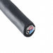 45152 BK199 by Alpha Wire - CABLE 2COND 20AWG BLK SHLD FEET