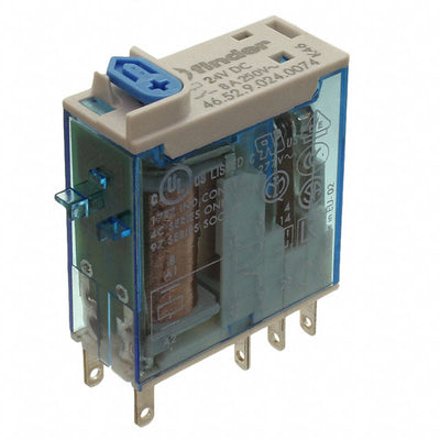 46.52.9.024.0074 by Finder Relays, Inc. - RELAY GEN PURPOSE DPDT 8A 24V