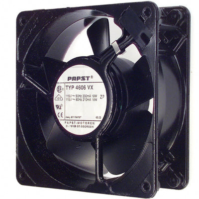 4606VX by ebm-papst Inc. - FAN AXIAL 119X38MM 115VAC TERM