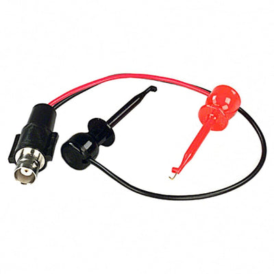 1001 by E-Z-Hook - TEST LEAD BNC TO GRAB HOOK 3""/9