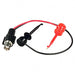 1001 by E-Z-Hook - TEST LEAD BNC TO GRAB HOOK 3""/9