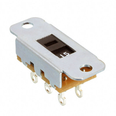46206LFRX by Switchcraft Inc. - SWITCH SLIDE DPDT 3A 125V