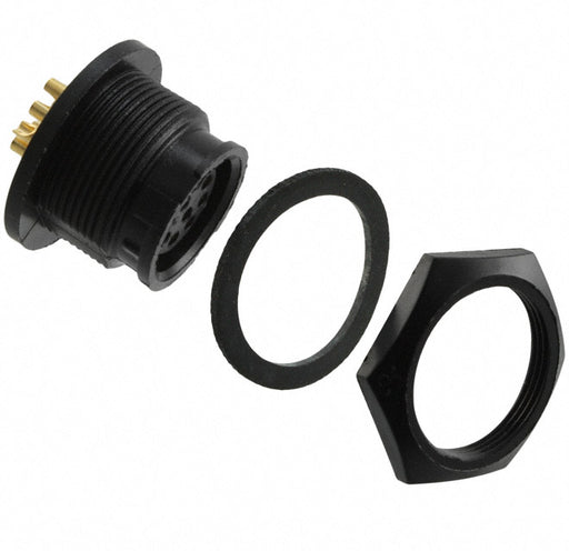 4282-9SG-300 by Conxall/Switchcraft - CONNECTOR RECPT FMALE 9P GOLD SLDR CUP
