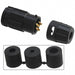 8282-3PG-3DC by Conxall/Switchcraft - CONNECTOR RECPT MALE 3P GOLD SLDR CUP