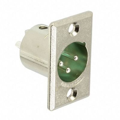 D3M by Switchcraft Inc. - CONNECTOR RECPT MALE XLR 3P SOLDER CUP