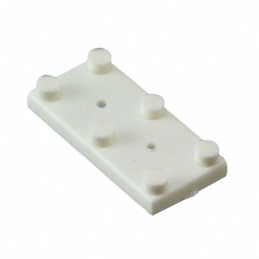 470-025 by Bivar Inc. - HDWR INS TAB .495 X .245 NYL WHT
