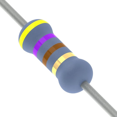 RSF12JT470R by Stackpole Electronics Inc - RESISTOR 470 OHM 5% 1/2W AXIAL