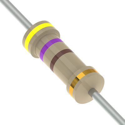 CFR-12JT-52-470R by YAGEO - RESISTOR 470 OHM 5% 1/6W AXIAL