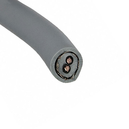 470027CY GE321 by Alpha Wire - CABLE 2COND 19AWG GRAY SHLD 50M