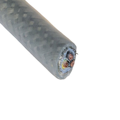 470031CY CL033 by Alpha Wire - CABLE 3CON 17AWG CLEAR SHLD 100M