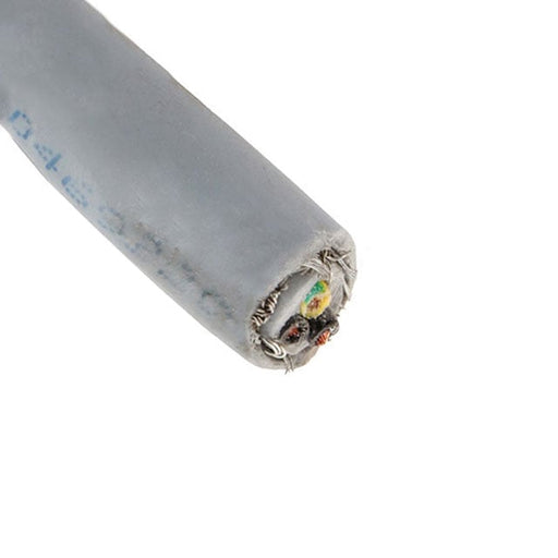 470035CY GE321 by Alpha Wire - CABLE 3COND 21AWG GRAY SHLD 50M