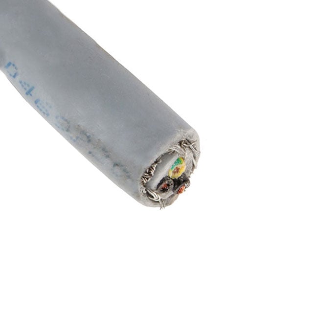 470035CY GE321 by Alpha Wire - CABLE 3COND 21AWG GRAY SHLD 50M