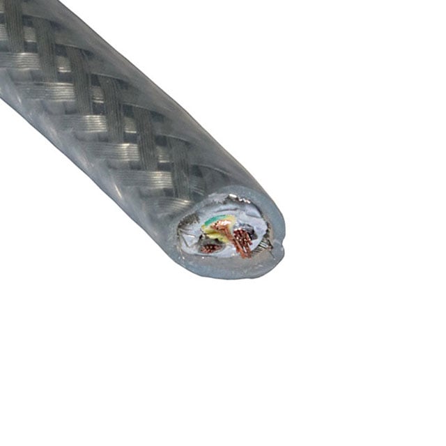 470037CY CL321 by Alpha Wire - CABLE 3COND 19AWG CLEAR SHLD 50M