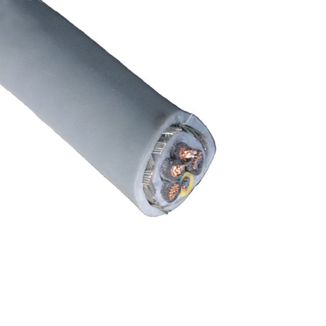 470057CY GE321 by Alpha Wire - CABLE 5COND 19AWG GRAY SHLD 50M