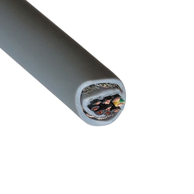 470097CY GE033 by Alpha Wire - CABLE 9COND 19AWG GRAY SHLD 100M