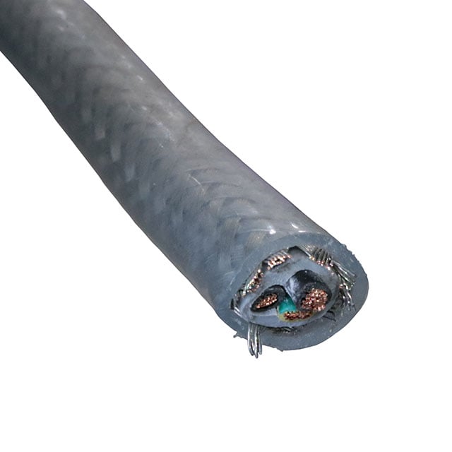 470315CY CL321 by Alpha Wire - CABLE 3COND 15AWG CLEAR SHLD 50M