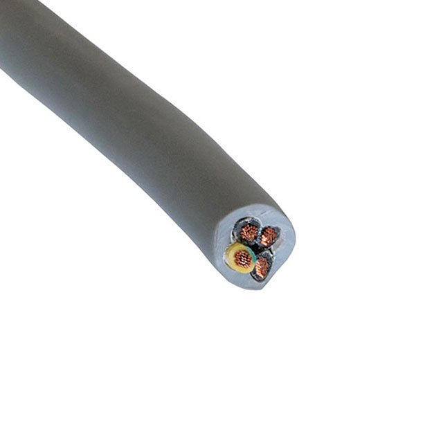 470415YY GE033 by Alpha Wire - CABLE 4COND 15AWG GRAY 100M