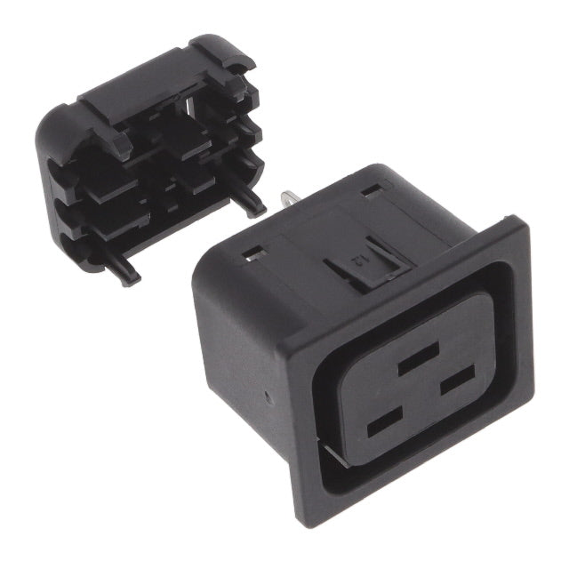 4710.6153 by SCHURTER Inc. - PWR ENT RCPT IEC320-2-2J PNL QC