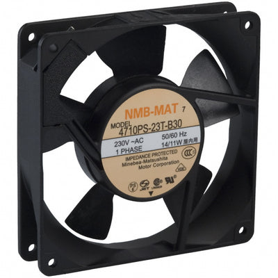 4710PS-23T-B30-A00 by NMB Technologies Corporation - FAN AXIAL 119X25.5MM 230VAC TERM