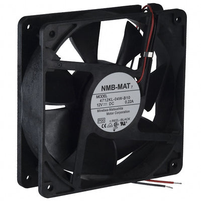 4712KL-04W-B10-P00 by NMB Technologies Corporation - FAN AXIAL 119X32MM 12VDC WIRE