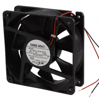 4715KL-05W-B50-E00 by NMB Technologies Corporation - FAN AXIAL 119X38.4MM 24VDC WIRE