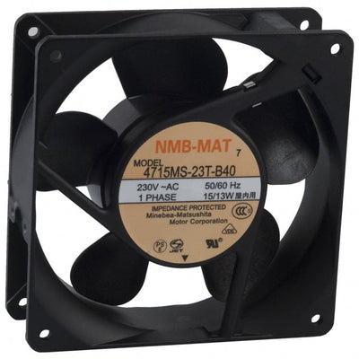 4715MS-23T-B40-A00 by NMB Technologies Corporation - FAN AXIAL 119X38MM 230VAC TERM