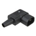 4736 by SCHURTER Inc. - PWR ENT PLUG IEC320-2-2E R/A SCR