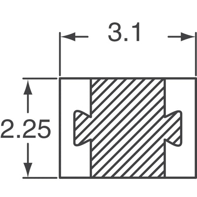 SFH 4656-Z by ams-OSRAM USA INC. - EMITTER IR 850NM 70MA MIDLED