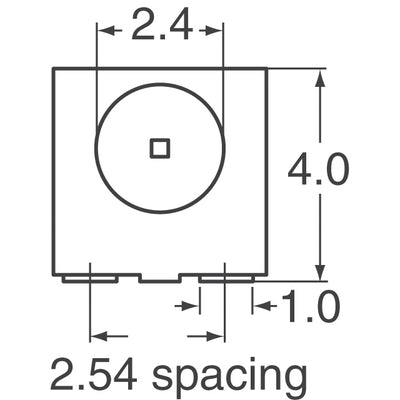 SFH 325 FA-4-Z by ams-OSRAM USA INC. - SENSOR PHOTO 980NM SID VIEW PLCC