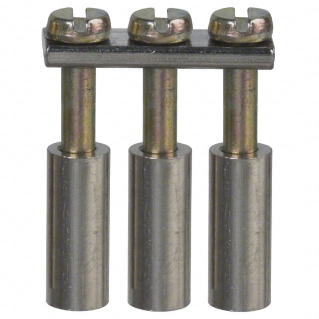 475113 by American Electrical Inc. - JUMPER TERM BLK 3POS ROUND PINS
