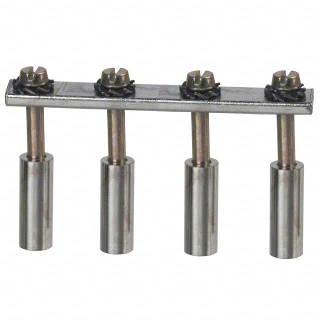 475164 by American Electrical Inc. - JUMPER TERM BLK 4POS ROUND PINS
