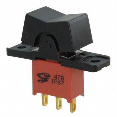 47BWSP4R1M1RT by Grayhill Inc. - ROCKER SWITCH SPDT 0.4VA 20V