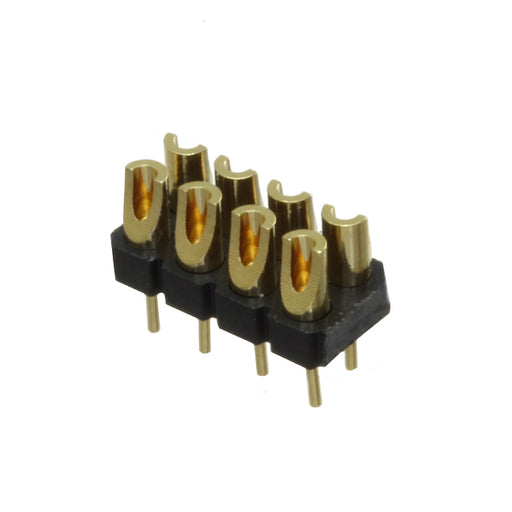 480-10-208-00-002000 by Mill-Max Manufacturing Corp. - CONNECTOR HDR STRIP SOLDER 8POS GOLD