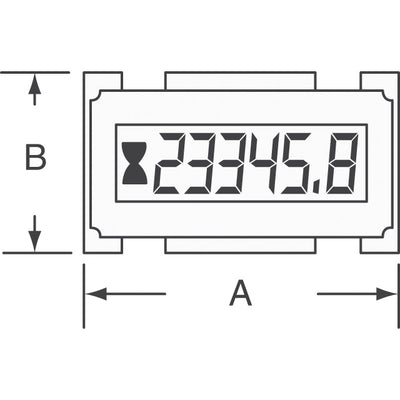 098750 100 by Honeywell Sensing and Productivity Solutions - COUNTER LCD 6 CHAR 9-64V T/H