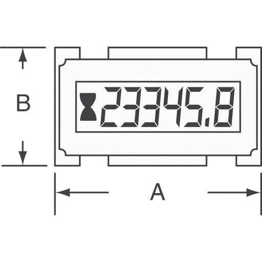 098750 100 by Honeywell Sensing and Productivity Solutions - COUNTER LCD 6 CHAR 9-64V T/H