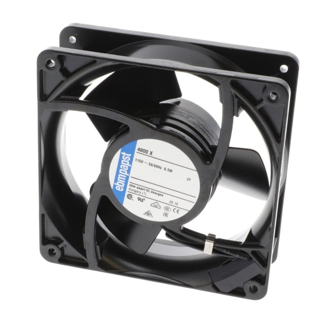 4800X by ebm-papst Inc. - FAN AXIAL 119X38MM 115VAC