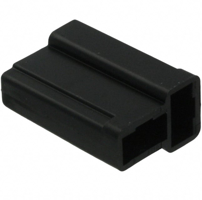 480115-3 by TE Connectivity AMP Connectors - CONNECTOR RECPT HSG 0.25 2POS BLACK