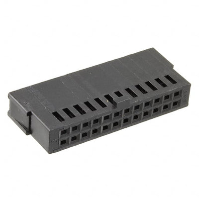 487223-6 by TE Connectivity AMP Connectors - CONNECTOR FFC RCPT HSG 24POS 2.54MM