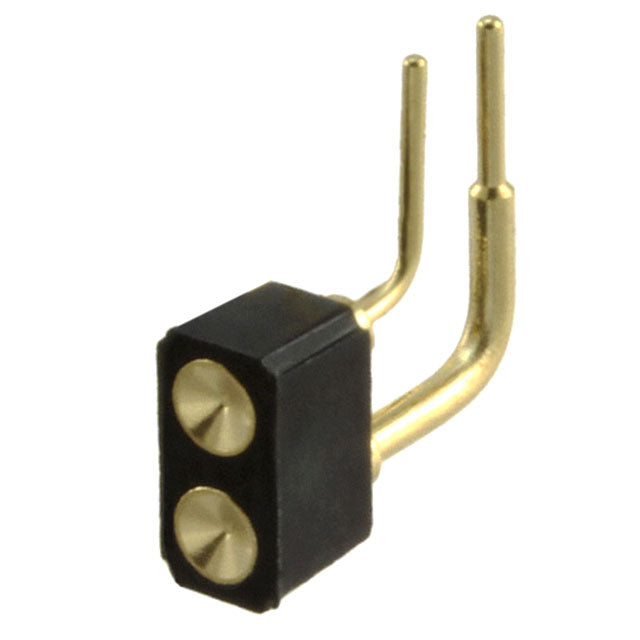 499-10-202-10-007000 by Mill-Max Manufacturing Corp. - CONNECTOR SPRING TARGET 2POS R/A PCB