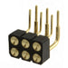 499-10-206-10-007000 by Mill-Max Manufacturing Corp. - CONNECTOR SPRING TARGET 6POS R/A PCB