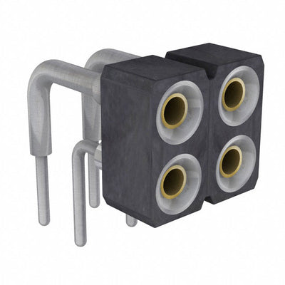 499-83-204-10-003101 by Preci-Dip - CONNECTOR SOCKET 4P 0.1 GOLD PCB R/A