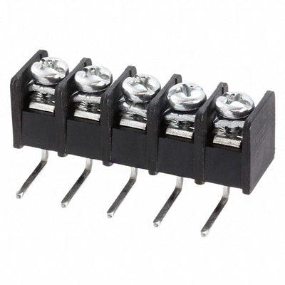 4DB-R108-05 by TE Connectivity AMP Connectors - CONNECTOR BARRIER STRIP 5CIRC 0.325