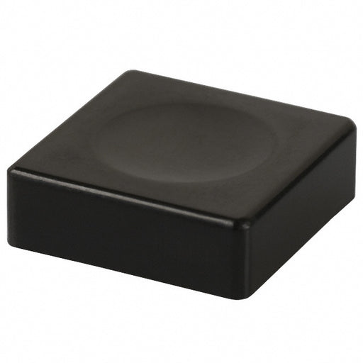 4JBLK by E-Switch - CAP PUSHBUTTON SQUARE BLACK