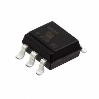 4N25-X009T by Vishay Semiconductor Opto Division - OPTOISO 5KV TRANS W/BASE 6SMD