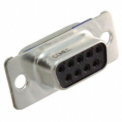 4STD09SAM99A10X by Conec - CONNECTOR D-SUB RCPT 9POS SLDR CUP