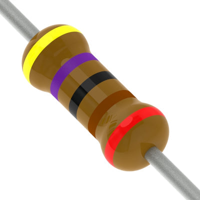 CCF074K70JKE36 by Vishay Beyschlag/Draloric/BC Components - RESISTOR 4.7 KOHM 5% 1/2W AXIAL